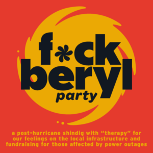 logo for a fundraising event