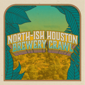 North-ish Houston Brewery Crawl Event Logo