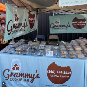 logo application for a local cookie company