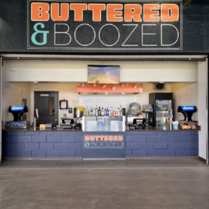 Buttered & Boozed Logo
